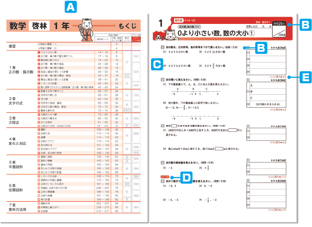 でるモン☆テスト対策本内容